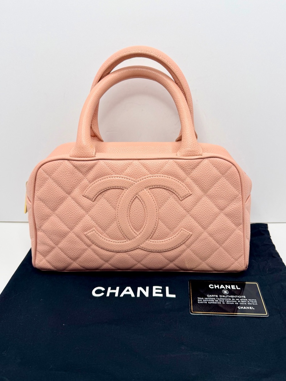 Chanel Vintage ‘Timeless’ Small Bowler Bag